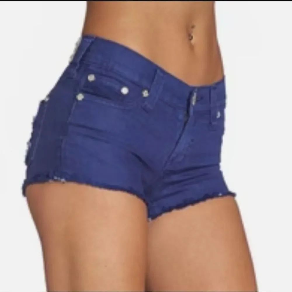 BRAND NEW AMBRIACE MILD DISTRESSED DUKE DENIM SHORT